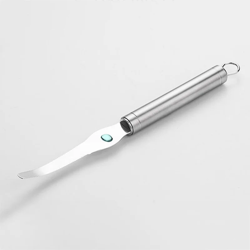 Stainless Steel Orange Peeler Orange grapefruit knife Multipurpose Citrus Lemon Cutter Grapefruit Meat Picker Kitchen Tool