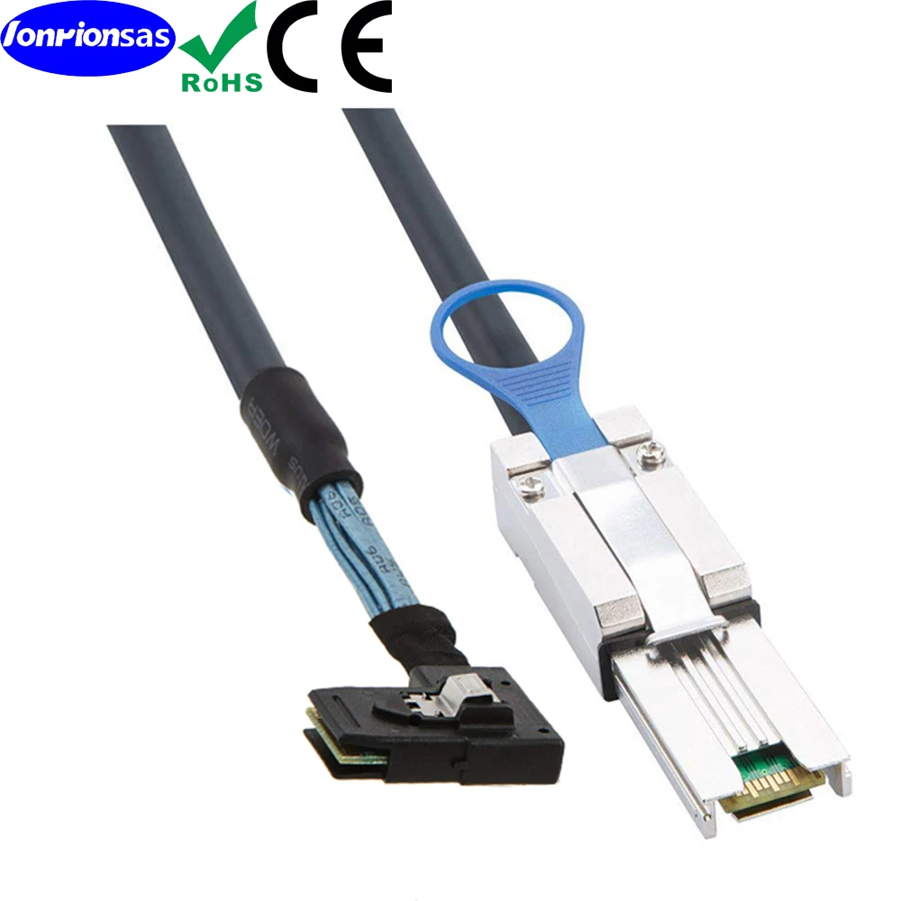 �̴� SAS HD SFF-8088 ��-�̴� SAS SFF-8087 ���� ������ ���� ���̺�, 26P