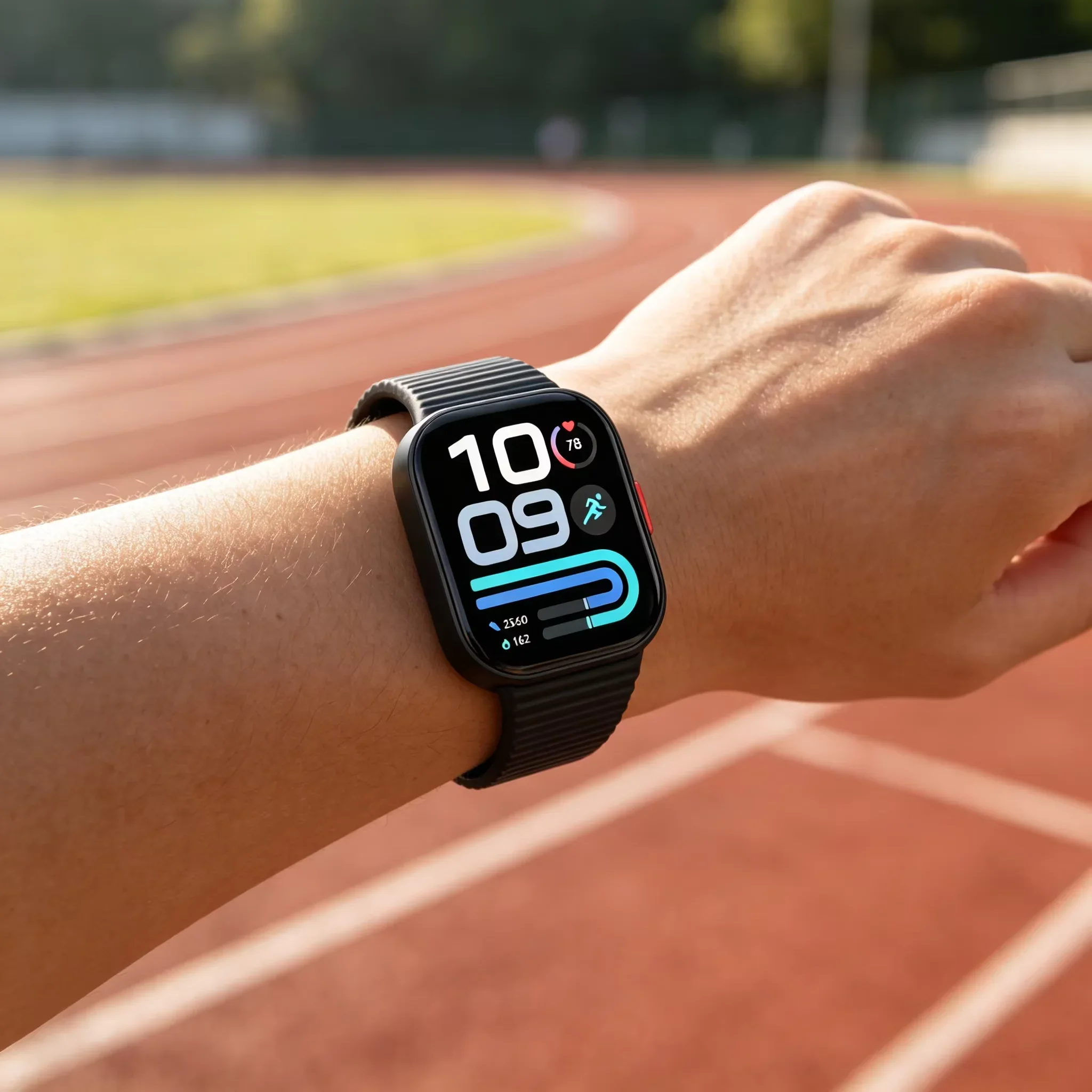 Premium Silicone Sport Strap - Comfortable Bracelet Band for Smartwatches