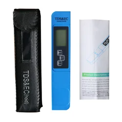 Enhanced Digital LCD Water Quality Tester with Automatic Calibration (Blue)