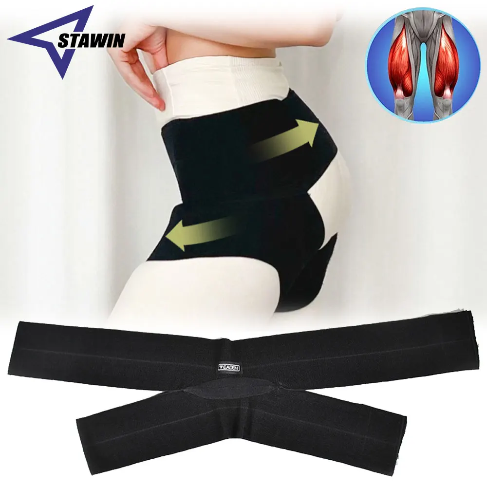 

Groin Thigh Sleeve Hip Support Wrap,Adjustable Orthopedic Brace Hamstring,Quad,Pulled Muscle,Lower Back,Sciatica Nerve,Arthritis