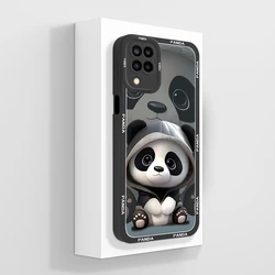 Chic Liquid Silicone Full Protection Phone Case with Cute Design for Samsung Galaxy F12 (TYB371)