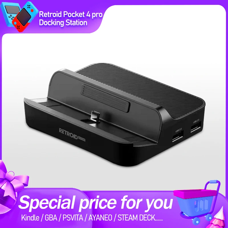 Retroid Pocket 5 Docking Station For Retroid Pocket 4 Pro