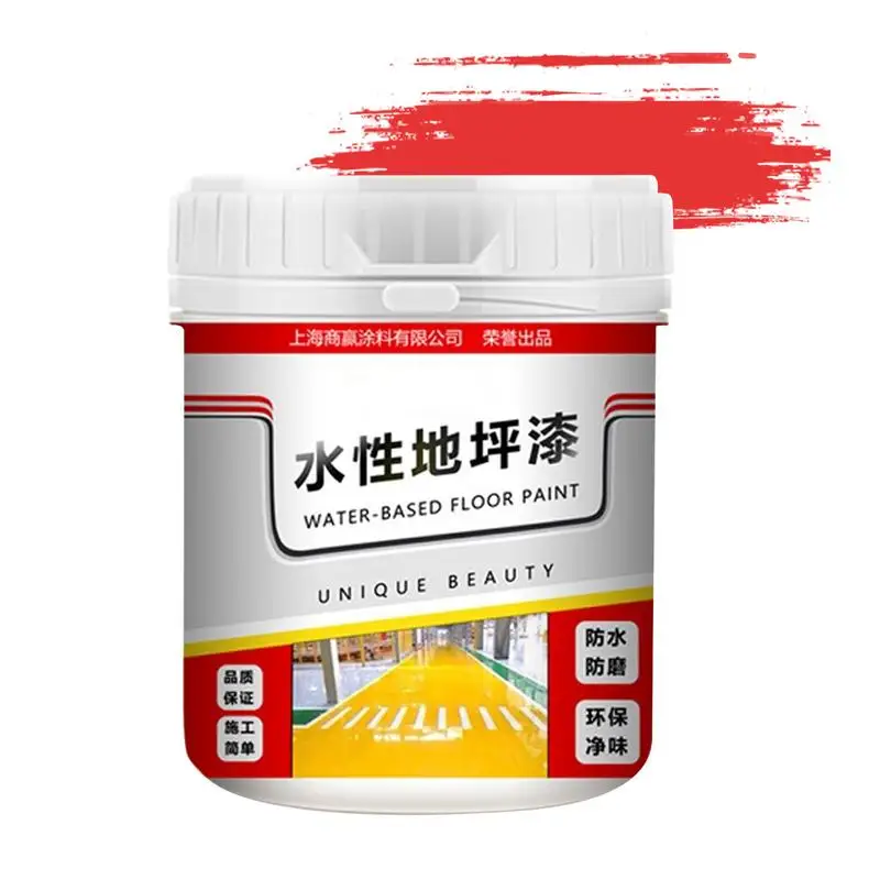Water Based Floor Paint Workshop Specific Wear-resistant Anti Slip Waterproof Refurbishe Quick Drying wall paint rust removal paint