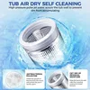 Nictemaw Portable Washing Machine, 20Lbs Capacity Full-Automatic Portable Washer, 2.8Cu.ft Washer 5