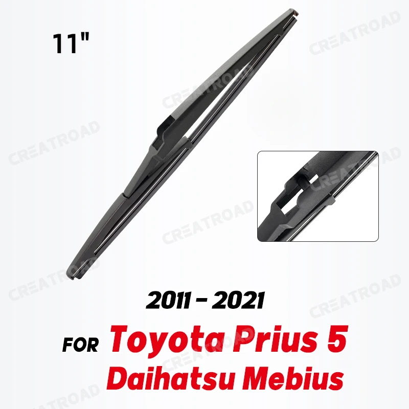 

Wiper 11" Rear Wiper Blade For Toyota Prius V α +Daihatsu Mebius 2011 - 2021 Windshield Windscreen Tailgate Window
