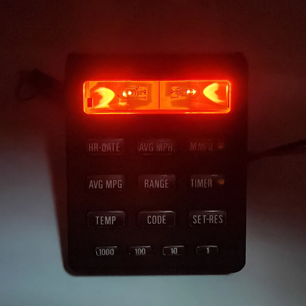 LED Backlights Board for BMW E30 E23 E24 E28 13 Button OBC Light Bar 65811375461 dashboard bulbs lamps