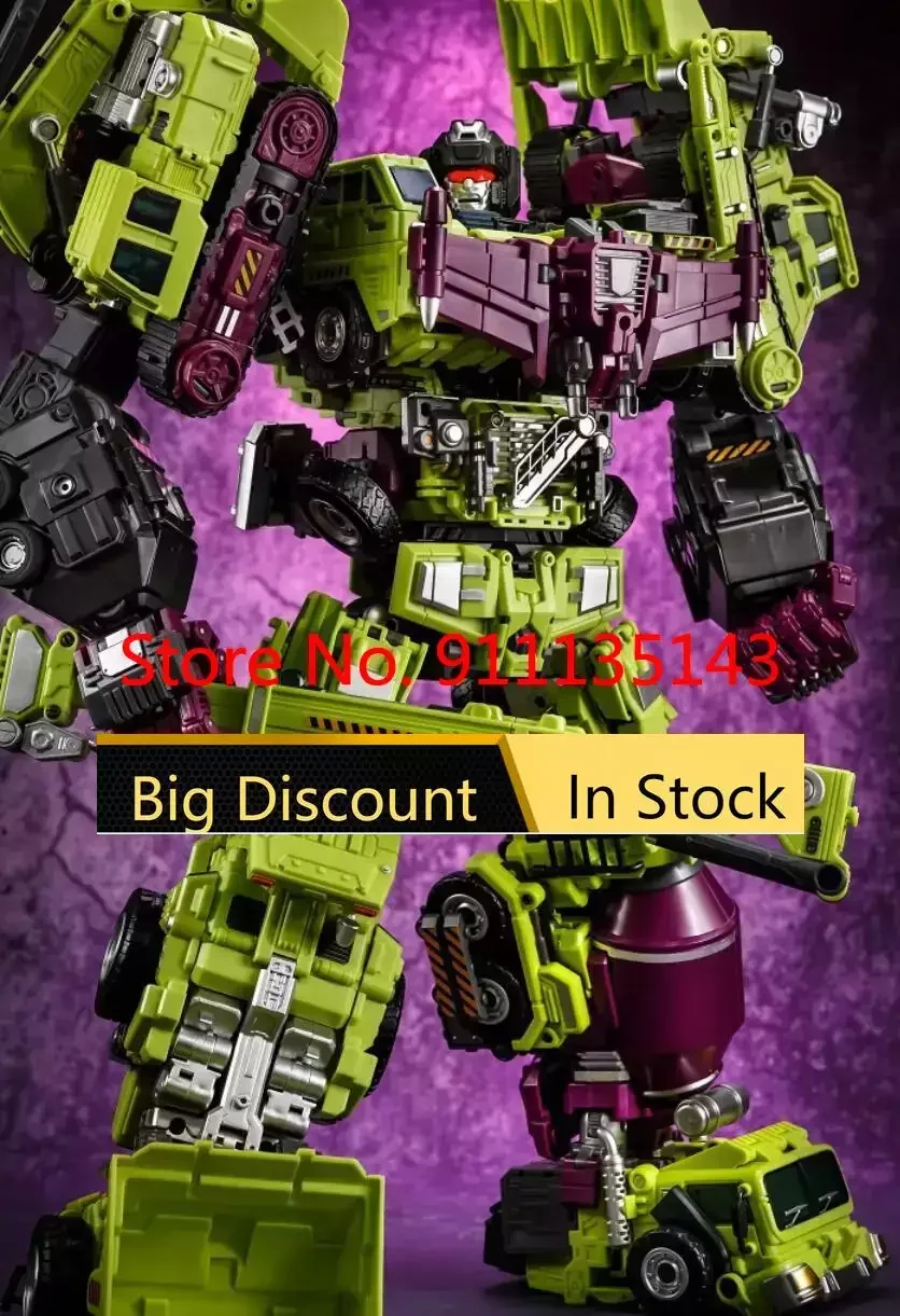 

Jinbao Devastator Normal Green Version No box No Upgrade Kit 3rd Party Third Party Action Figure Toy In Stock