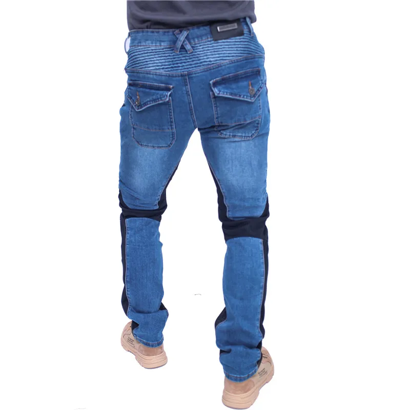 Texwood men's casual and sports wear store, summer beach clothes, men's leather fashion, jewelry, sunglasses Kominie Collection Classic Denim UGB06 PK718 PK719 4X Zip Motorcycle Pants Pantalones Motocicleta Hombre Featherbed Jeans Gears