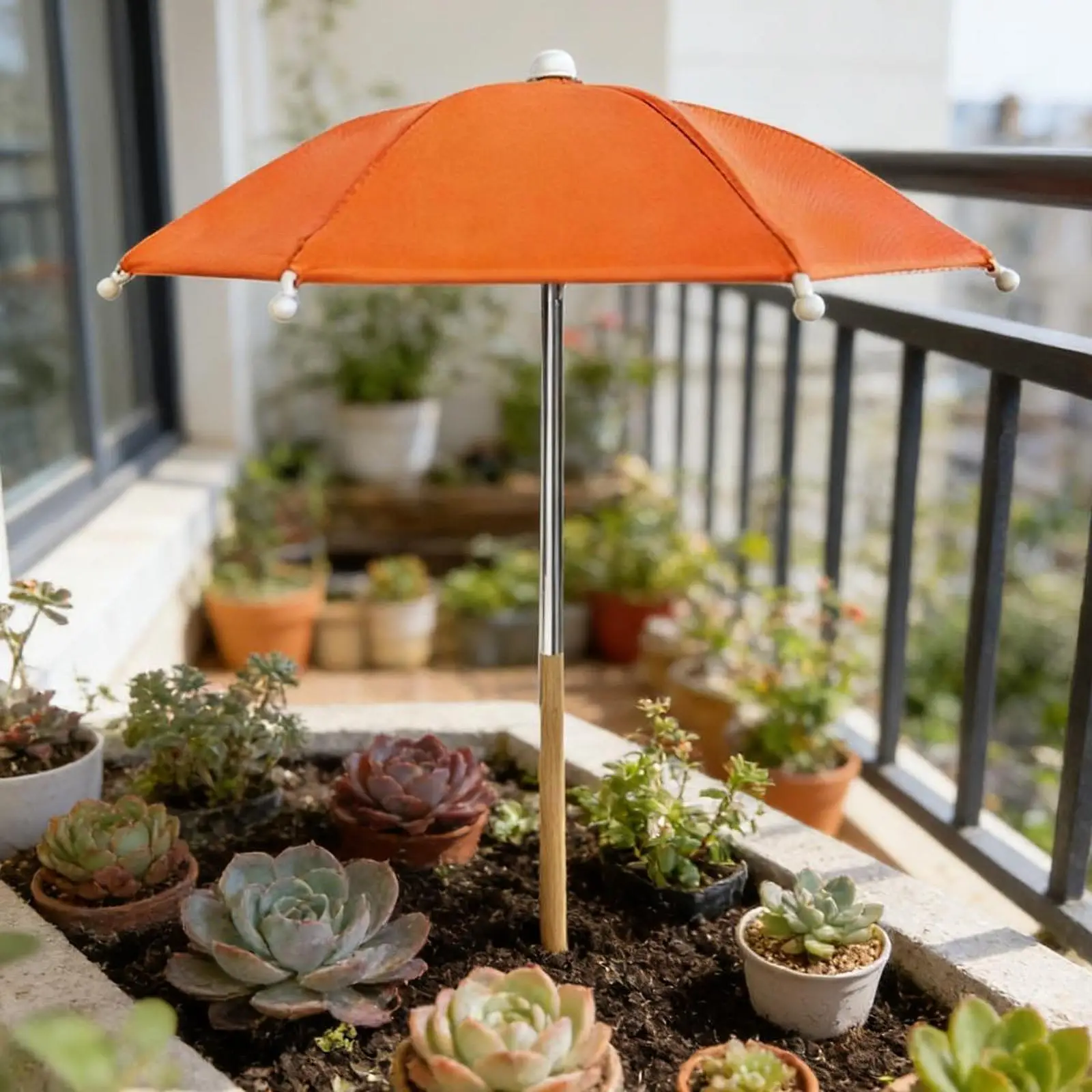 Plant Umbrella for Outdoor Plants Canopy Convenient Versatile Creative Sun Protection Parasol for Flowers Garden