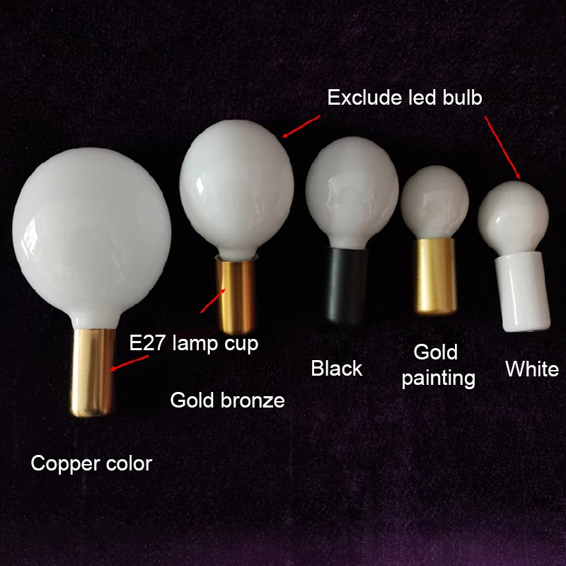 CXtech Base per lampada da tavolo a LED, portalampada E27 con morsetto, lampada