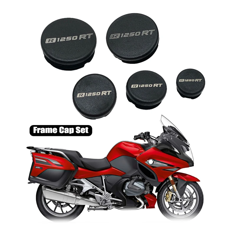 

5PCS Fit For BMW R1250RT R1200RT Frame Hole Cover Caps Plug Decorative Frame Cap Set R1200 RT R 1250RT 2014-2022 2019 2020 2021
