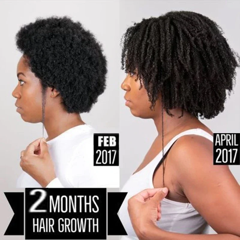 Africa Crazy Hair Edges Growth Traction Alopecia Chebe Powder Thicken Grow Long Hair Shampoo Hair Loss Treatment Wildly Beauty 6