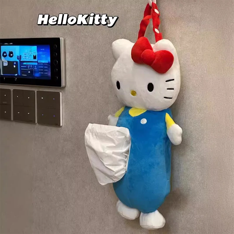 

Kawaii Sanrio, Hello Kitty My Melody мультфильм аниме милая кухня ванная подвесная коробка для хранения салфеток Игрушки для девочек