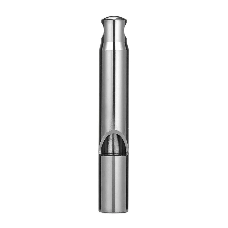 1 Set Titanium Alloy Whistle Pure Titanium Pendant Whistle Outdoor Camping