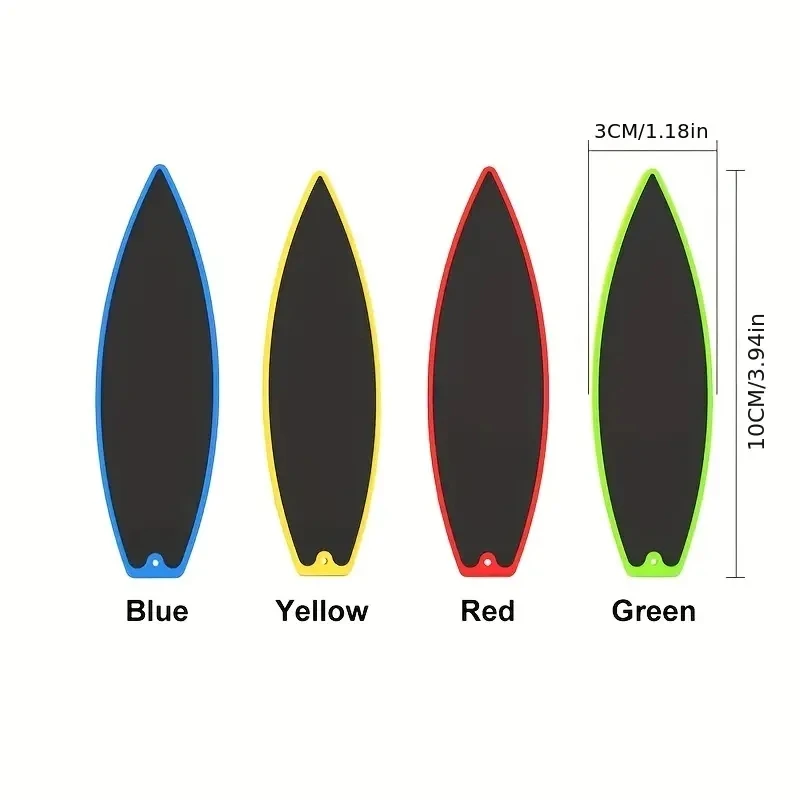 Finger Surfboard Mini Fingerboard Toy Relieve Stress Surfboard for Kids Teens Adults 1PC