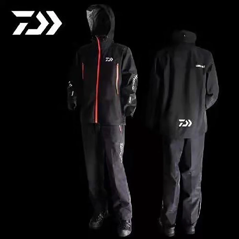 2022 New Spring Autumn Daiwa Fishing Suit Men Outdoor Sports Waterproof