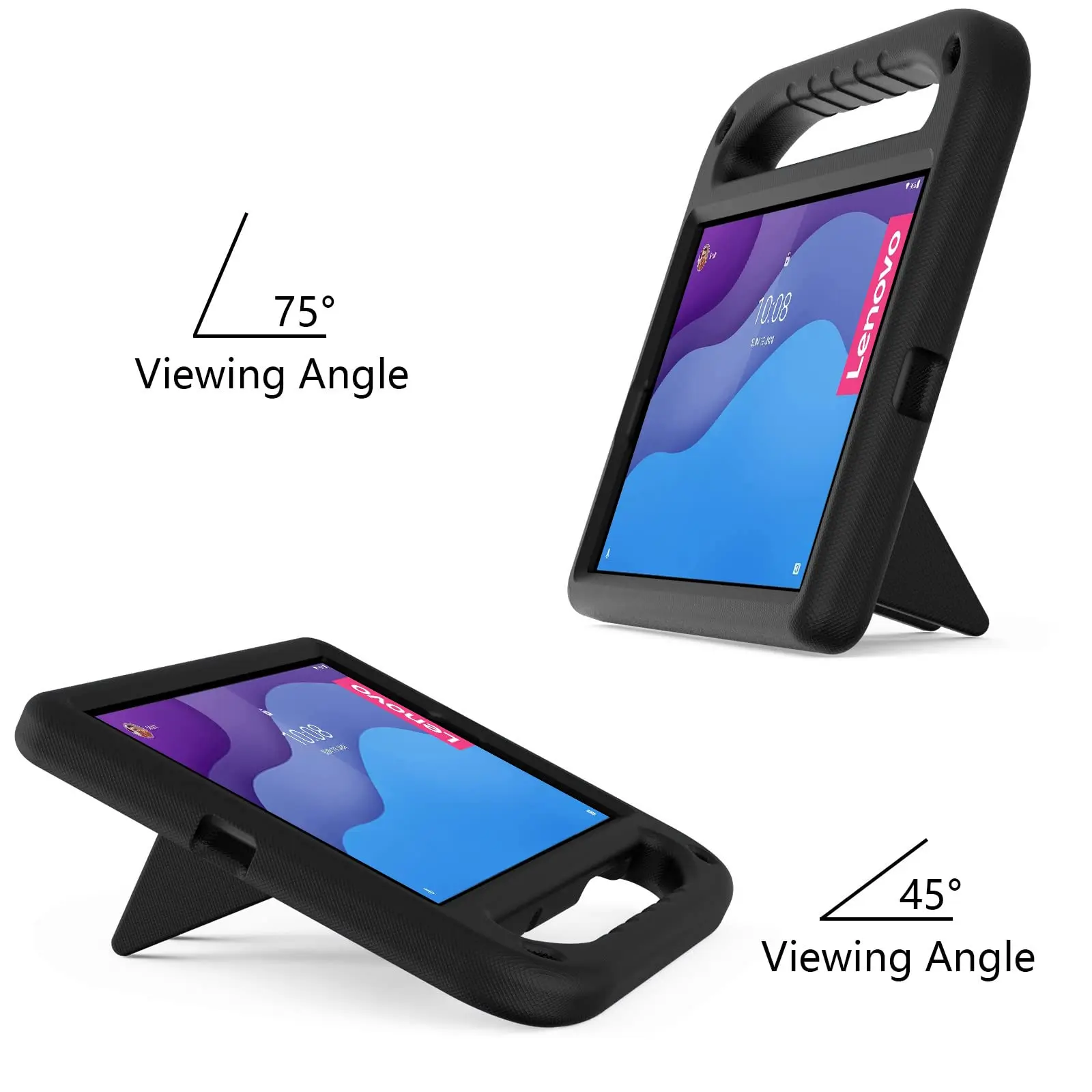 Case for Lenovo Tab M10 HD 2nd Gen TB-X306F TB-X306X 10.1" Lightweight Shockproof Stand Handle Kids Safe Cover
