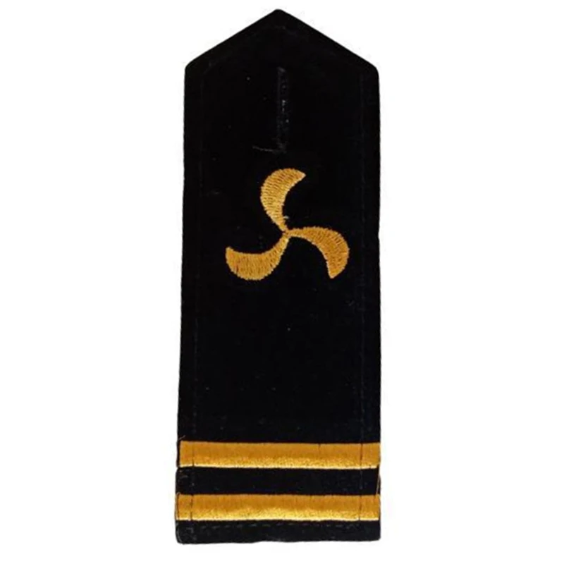 Professional Uniform Epaulets Embroidery Shoulder Boards Nondeform Captain Uniform Epaulet for Cosplay Costume