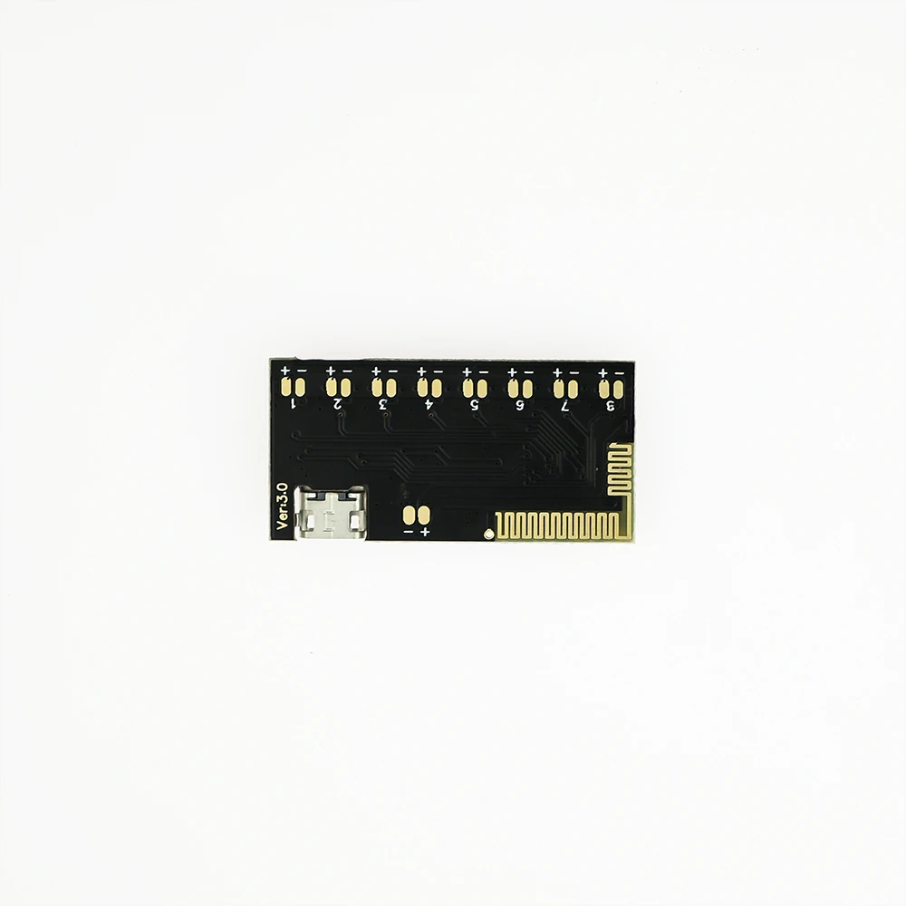 블록 모델 DIY 장난감과 호환되는 Led 라이트 키트 용 2 개 8 포트 효과 보드