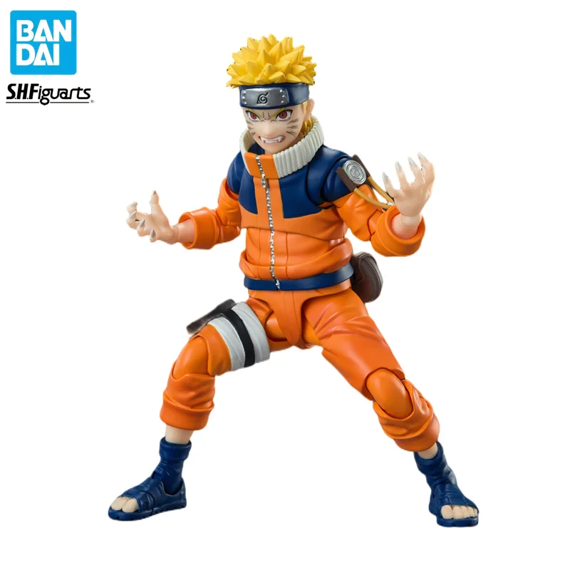 

Original Bandai Naruto SHFiguarts Anime Figure Uzumaki Naruto Figurine Genuine SHF Toys PVC Movable Model Boy Girl Birthday Gift