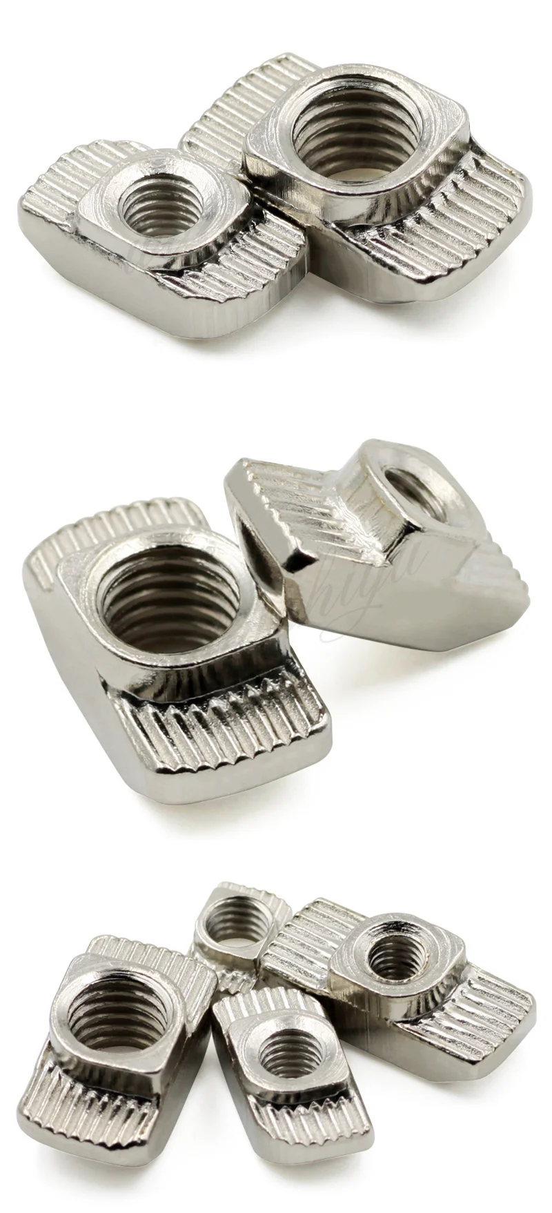 ECROU,--Connecteur de fixation M6 * 15.5*8 pour écrou en T série 3030 ...