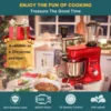 6-IN-1 Stand Mixer, 8.5 Qt. Multifunctional Electric Kitchen Mixer with 9 Accessories for Most Home Cooks, SM-1507BM, Ru 5