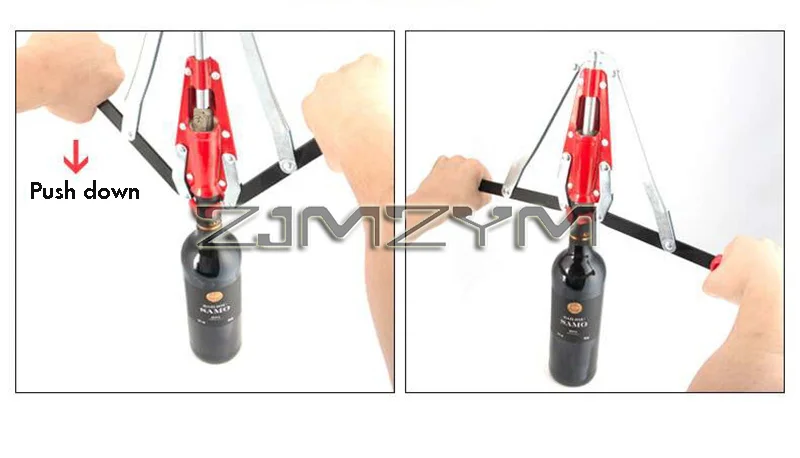 Portable Manual Double Lever Hand Corker Wine Bottle Corker for Homebrew Wine Making Equipment Sealing Machine Hand Tools