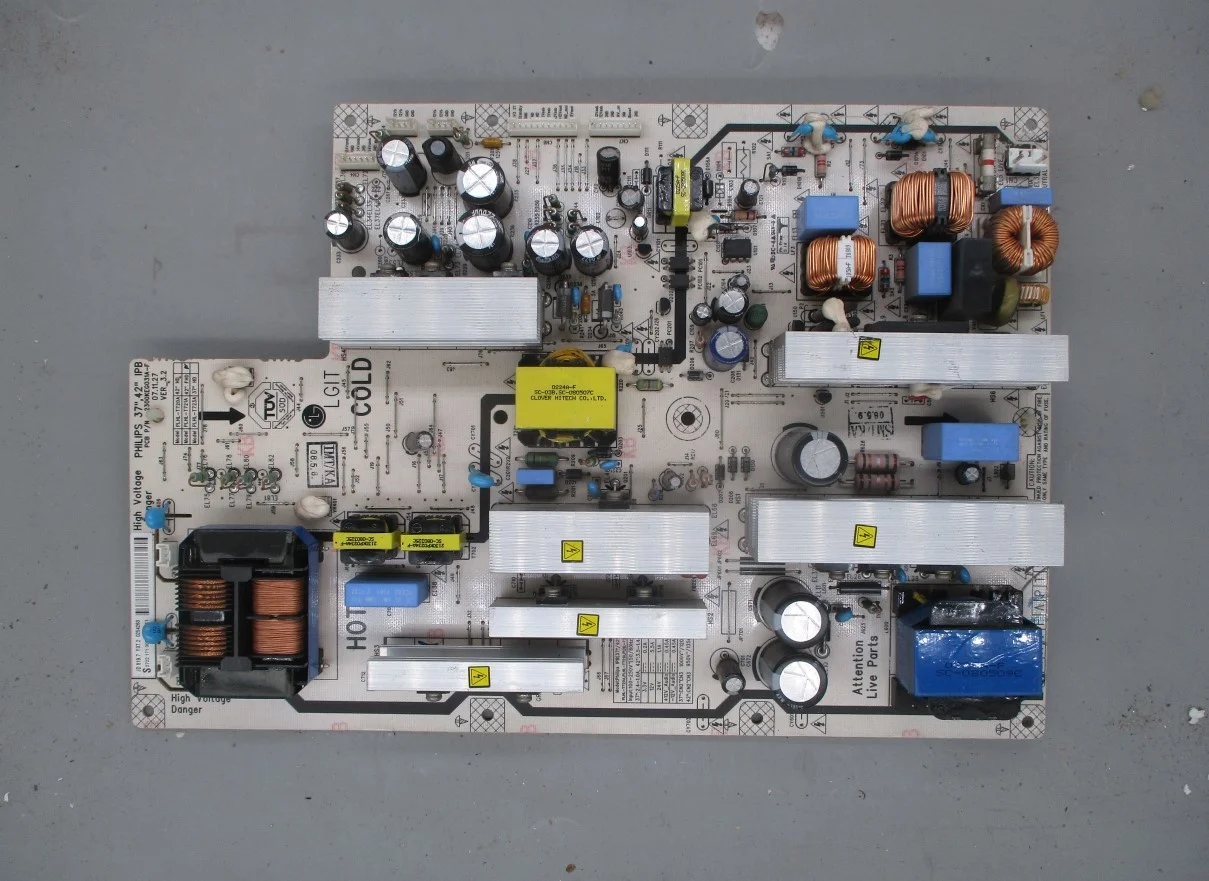 

Разборка для Philips 42pfl5403/93, плата питания 42 Ipb Plhl-t721a 2300keg031a-f