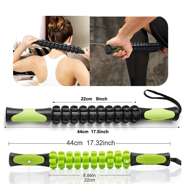 1pcs Muscle Roller Stick for Athletes- Body Massage Sticks Tools- for Relief Muscle Soreness,Cramping,Help Legs and Back Recover 2