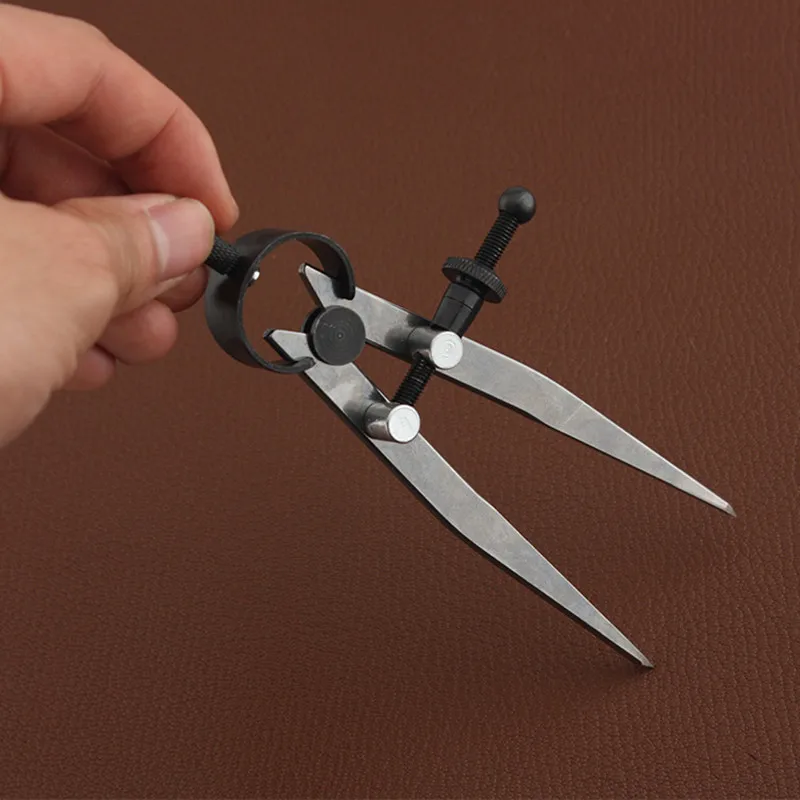New Durable Adjustable Wing Divider Edge Creaser DIY Sewing Leather Metal Craft Tool leather craft tools,leather sewing tools,leather edge creaser