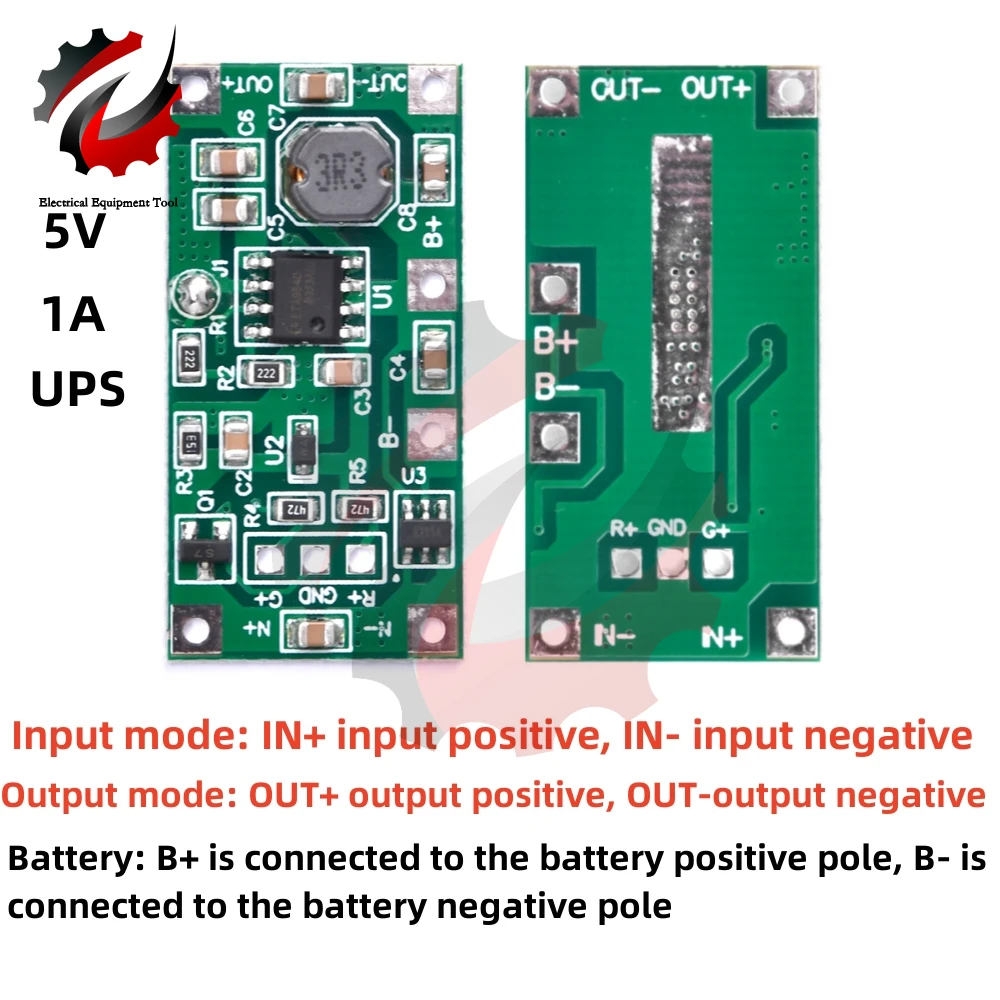 5V 1A UPS Uninterruptible Power Supply Mould Charging Discharge Module For 18650 Lithium Battery UPS Voltage Converter