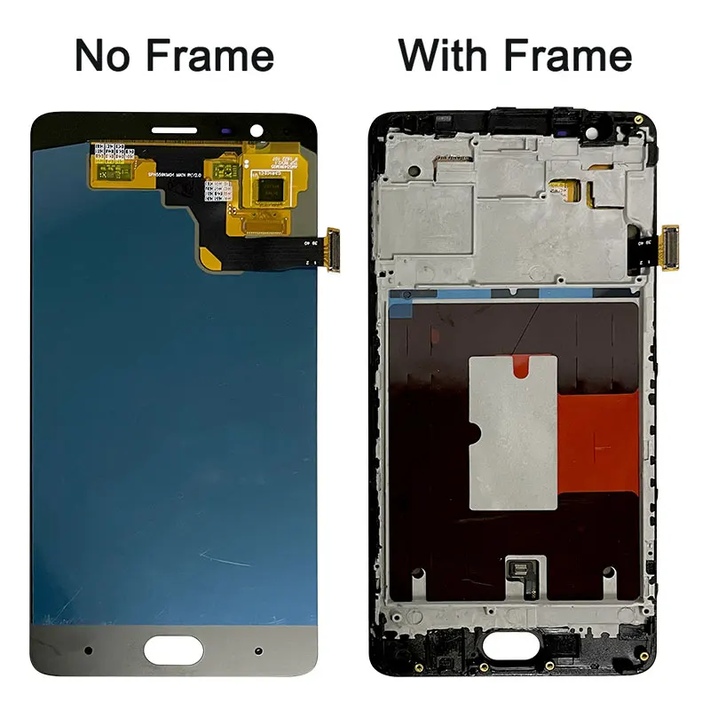 Monitor 30 Display LCD Touch Digitizer Cornice Per OnePlus 3