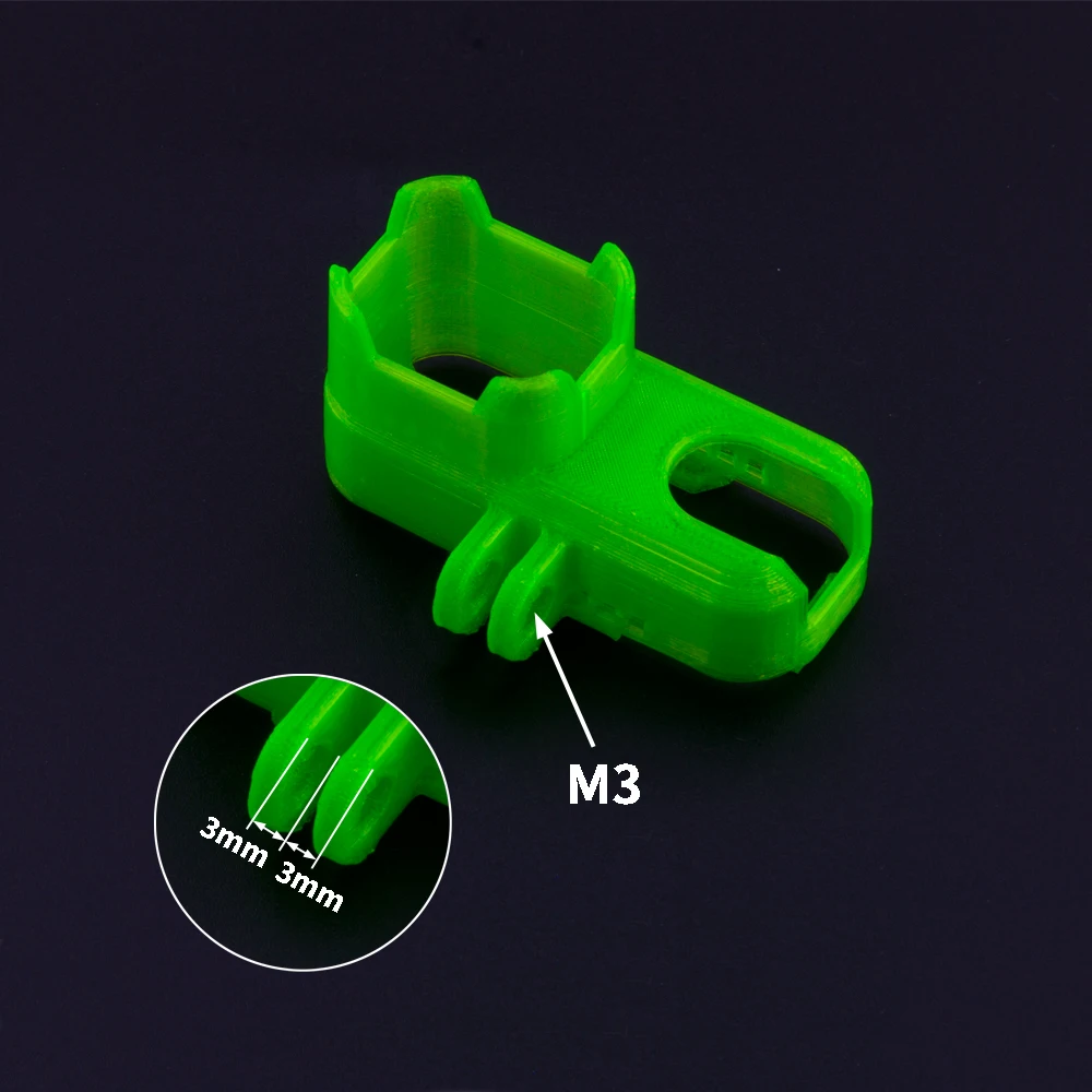 Enhanced TPU Mount Framework Support Bracket for 4K Action Cameras and FPV Drones