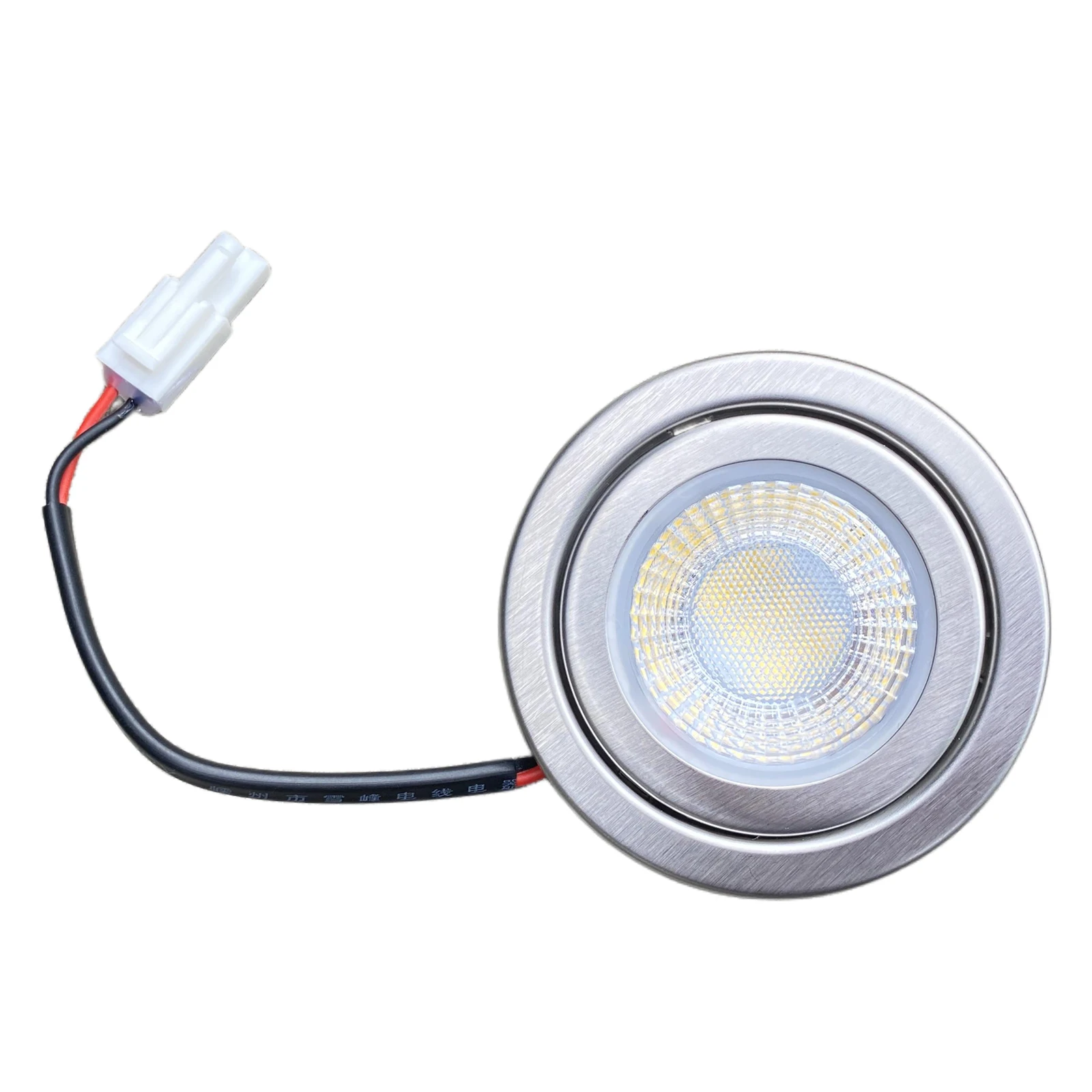 RUEHALF 2-delige afzuigkaplamp LED 1,5 W 220-240 V for 55 mm 60 mm gat keuken onder kast kastverlichting 15 W halogeenlamp gelijkwaardig (Color : White 6000K, Size : NO_1.5W 220V