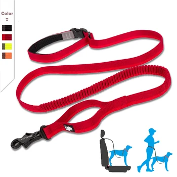 Dog Car Seat Belt High Quality Retractable Hands Free Dog Leash