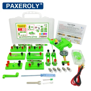 Kit di circuiti elettrici per studenti per l'educazione fisica Laboratorio scolastico Apprendimento Esperimenti elettromagnetici Sussidi didattici Giocattoli scientifici