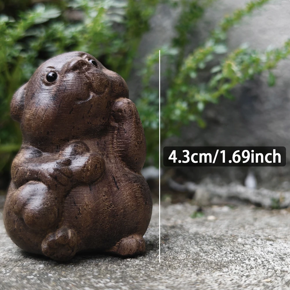 Elegant Minimalist Hand-Carved Wooden Dog Figurine for Stylish Indoor Decor and Thoughtful Gifting
