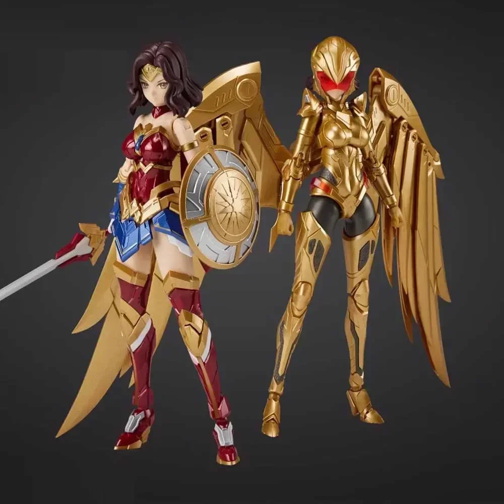 Sarà Soul Of The Comics Anime Figure Wonder Woman Assembler Model War Ji Golden Eagle Machine Armor Model Giocattolo Da Collezione