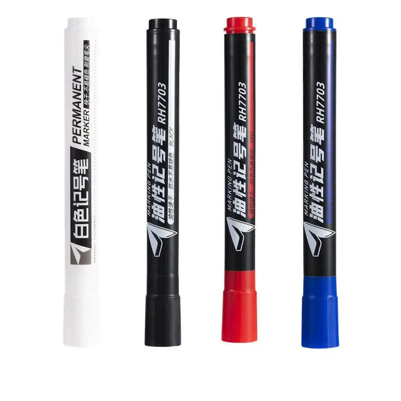 2/1pcs Waterproof Marker Pen Permanent Paint Tread Environmental Car Tire Painting Graffti Shoe Signature Wood Rubber permanent marker pen permanent marker paint marker pen markers pen permanent markers marker pens paint pen art marker pen art markers