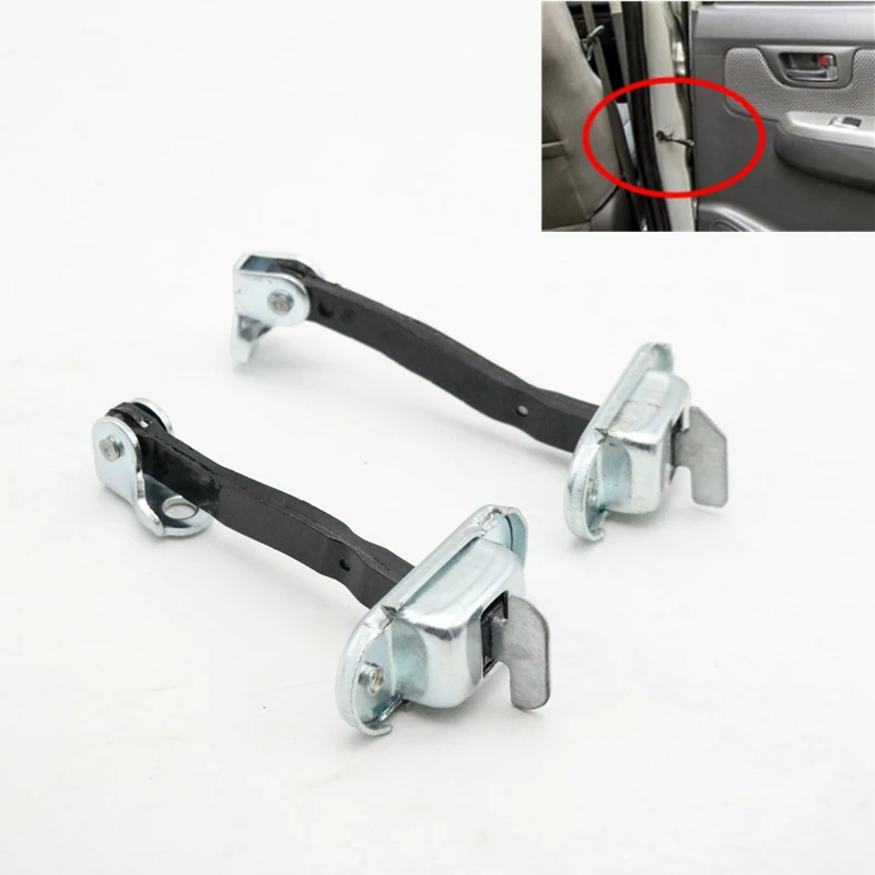 Car Front Rear Door Checker Stopper For Toyota Hilux 2004 2015 Fortuner
