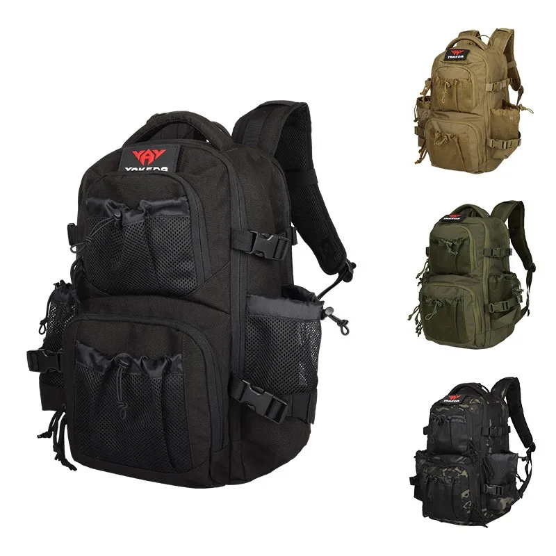 

1000D Large Capacity Military Tactical Backpack Assault Pack Outdoor Mountaineering Hiking Camping Sport Bag Waterproof Rucksack