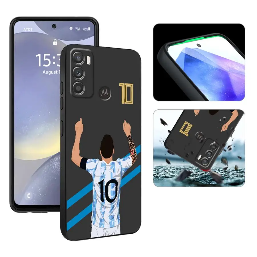 Stylish Football Design Soft Phone Case