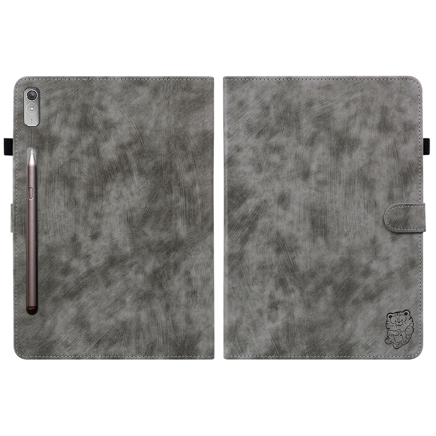 Cute Tiger Wallet Cards Per Lenovo Xiaoxin Pad Pro 11.2 2022 Cover Per Lenovo Tab P11 Pro Gen 2 11.2 2022 Tb-132Fu Tb-138Fc Case