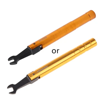 Rf 커넥터 개방 공구 강철 Sma 토크 렌치 동축 어댑터 변환기 금도금 스패너 6.5/8/20mm 턱 실용