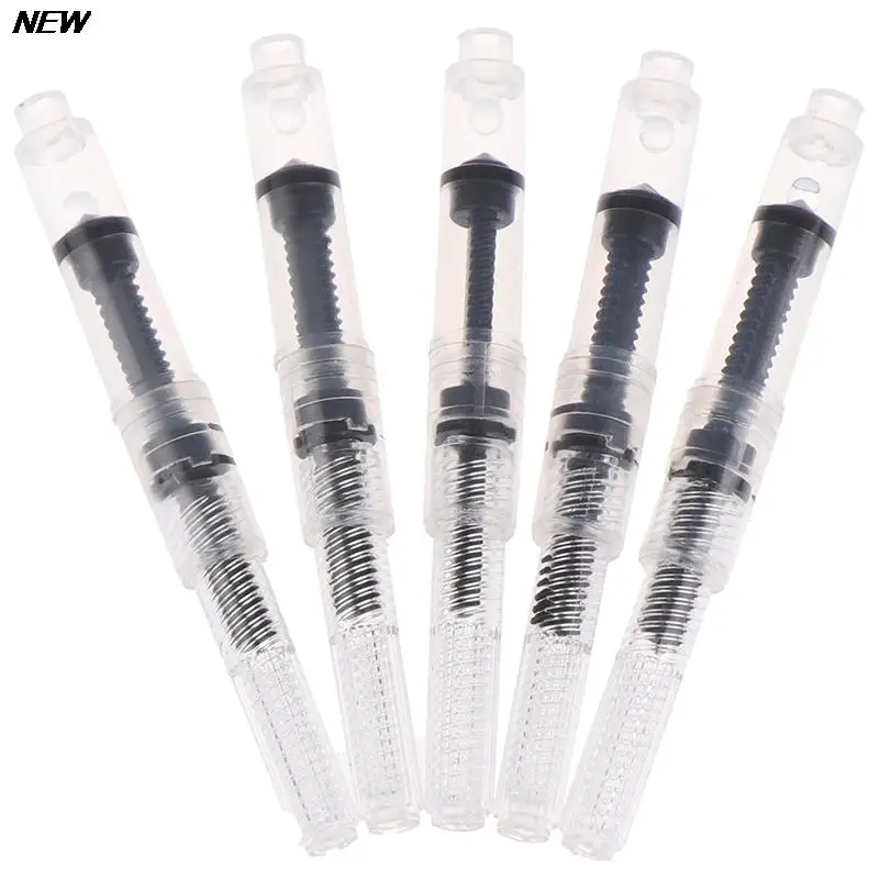 

5pcs 2.6 mm Converter pump Cartridges Refill Converter Universal Fountain Pen Small Black Ink Caliber