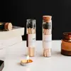 20 Pcs Wishing Bottles Glass Storage 25x100mm Clear DIY Craft Matches Specimen Display Vials Cork Sealed Home Decor 3