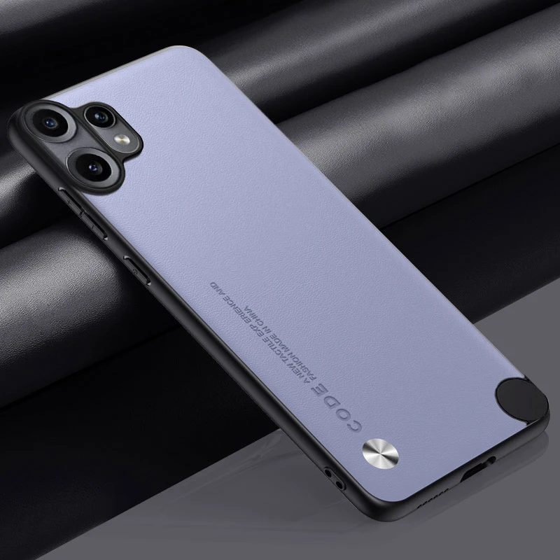Luxury Soft Leather Shockproof Silicone Phone Case Back Cover