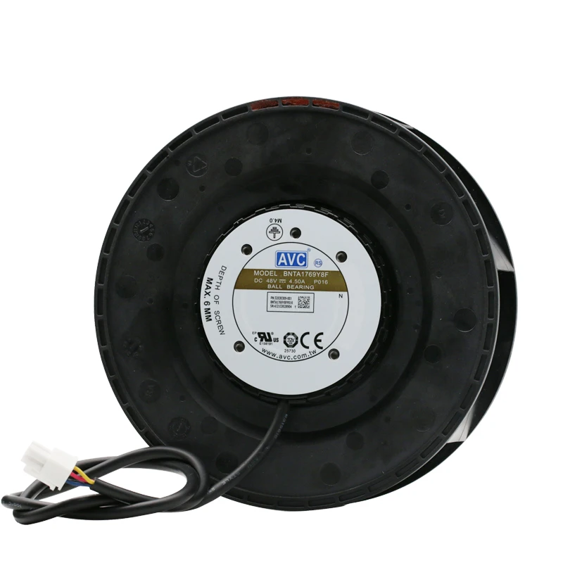 Condicionado Equipamento Turbina Ventilador Centrífugo ac Bnta1769y8f 17269 17cm 172 mm dc 48v 4.50a Novo ar