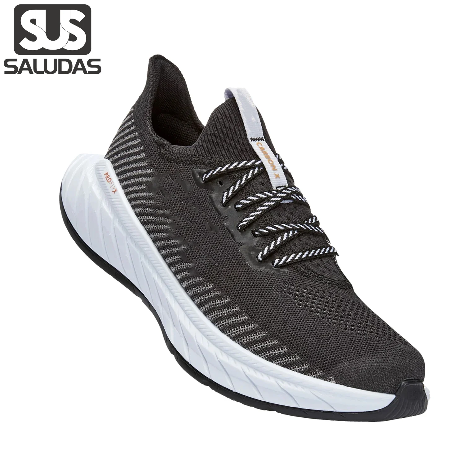 

SALUDAS Carbon X3 Running Sneakers Men Carbon Plate Stretch Cushioning Marathon Shoes Women Outdoor Casual Fitness Jogging Shoes